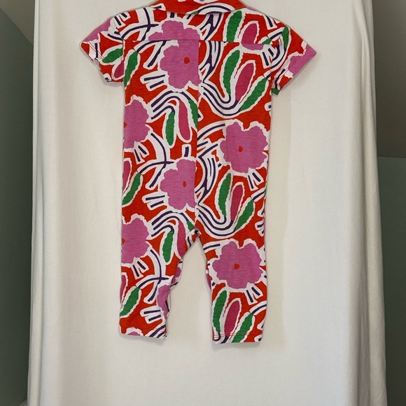 DVF Target Collab Colorful Floral Baby one-piece size 6/9 month - Picture 2 of 4